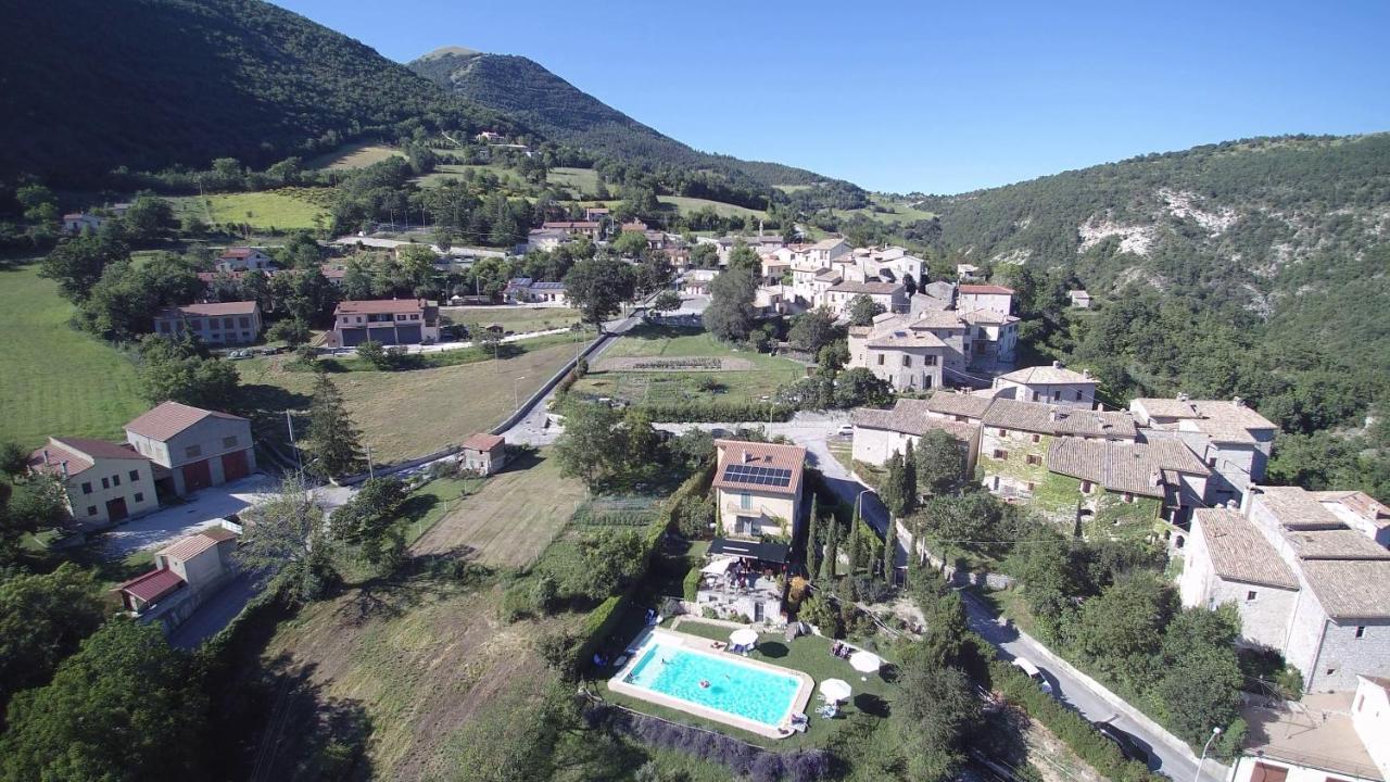 Agriturismo Roccagelli Vallo di Nera Exterior foto