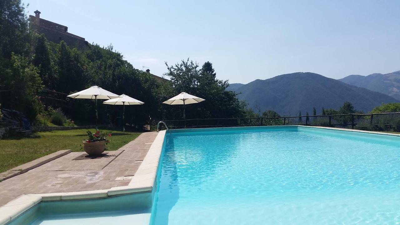 Agriturismo Roccagelli Vallo di Nera Exterior foto